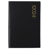 COLLINS DIARY A51 BLACK DAY PER PAGE EVEN YEAR