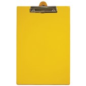 OFFICE SUPPLY CO CLIPBOARD PVC FOOLSCAP YELLOW