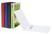 MARBIG CLEARVIEW INSERT RING BINDER 3D 25MM A4 WHITE