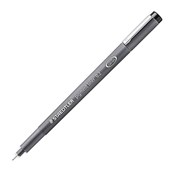 STAEDTLER 308 PIGMENT FINELINER PEN 02MM BLACK