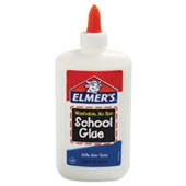 ELMERS SCHOOL GLUE NO RUN LIQUID 225ML WHITE