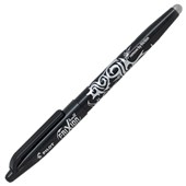 PILOT FRIXION ERASABLE 07MM BLACK