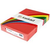 KASKAD COLOURED PAPER A3 80GSM ROBIN RED PACK 500 SHEETS