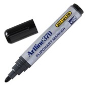 ARTLINE 370 FLIPCHART MARKER 2MM BULLET BLACK