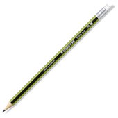 STAEDTLER NORIS CLUB ECO PENCIL HB RUBBER TIP