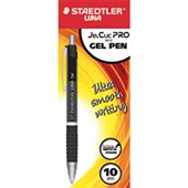 LUNA 4612 JELCLIC PRO GEL INK PEN 07MM BLACK