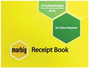 MARBIG RECEIPT BOOK 45 DL DUPLICATE 50 LEAF