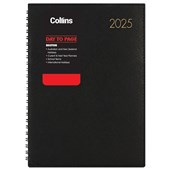 COLLINS DIARY BOSTON A41 BLACK DAY PER PAGE WIRO ODD YEAR