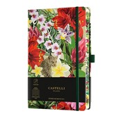 CASTELLI NOTEBOOK EDEN A5 RULED LEOPARD