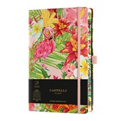 CASTELLI NOTEBOOK EDEN A5 RULED FLAMINGO