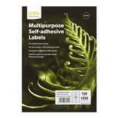 ICON LABEL MULTIPURPOSE LABEL 16 PER SHEET 991X34MM PACK OF 100