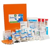 PLATINUM FIRST AID KIT 208 PIECE JUMBO 50 PERSON