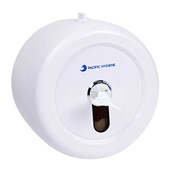 PACIFIC DELUXE CENTRE PULL DISPENSER ONLY WHITE