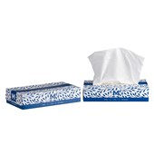 MPH FLAT FACIAL TISSUES  WHITE 2 PLY 100 SHEETS PER PACK CARTON 48