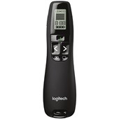 LOGITECH R800 LASER PRESENTATION REMOTE WITH LCD DISPLAY AND GREEN LASER POINTS