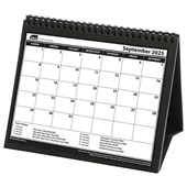 SASCO 2025 TRIFOLD MODA DESK CALENDAR 175 X 210MM ASSORTED