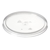 CONTAINER LID BS4L BONSON CLEAR ROUND TO FIT BS24 CTN1000