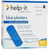 PLASTER BLUE METAL DETECTABLE WATERPROOF 72 X 25MM 100BOX