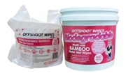 OFFSHOOT BAMBOO MULTIUSE WATER WIPES BUCKET OF 450 WIPES