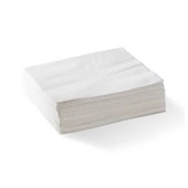 1 PLY 14 FOLDLUNCH NAPKIN BIO WHITE CARTON 3000