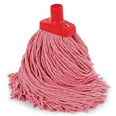 BROWNS MOP HEAD SCREWFIT CUT END 400G 300MM RED