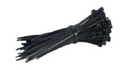 CABLE TIE 300MM X 48MM UV BLACK PACK 100