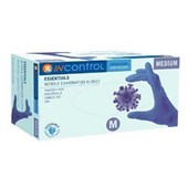 INCONTROL GLOVES BLUE POWDER FREE NITRILE BOX 200  MEDIUM