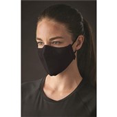 NANO FACE MASK REUSABLE COVER3 LAYERS BLACK  CMK3  5 PER PACK