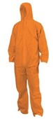 BARRIERTECH SMS COVERALLS ORANGE LARGE PACK OF 5