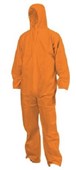 BARRIERTECH SMS COVERALLS ORANGE 2XL PACK OF 5