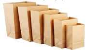 CHECKOUT BAG BLOCK BOTTOM SMALL 225W X 310H X 140MM GUSSET PACK 250