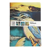 KANUKA GLEN ART NOTEBOOK A5 PACK 3 ASSORTED