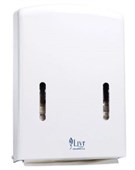 DISPENSER LIVI D822 SLIMFOLD HAND TOWEL TALL WHITE FREE ON LOAN