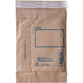 BAG PADDED JIFFY P1 150 X 225MM KRAFT OUTER SELF SEAL 200CTN