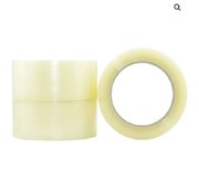 PACKAGING TAPE  ACRYLIC W36MM X L100M CLEAR S93C