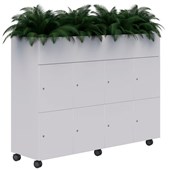 MASCOT MOBILE PLANTER LOCKERS KEY LOCK WHITE